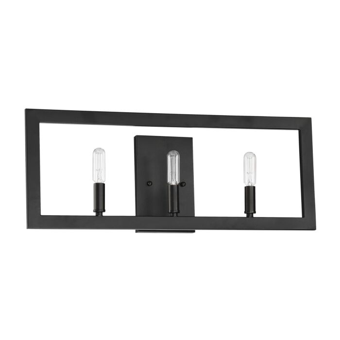 Craftmade Portrait 3 Light 23 Inch Bathroom Vanity Light in Espresso