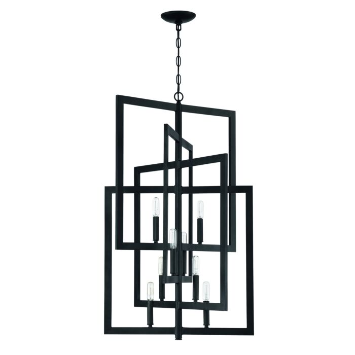 Craftmade Portrait 8 Light 21 Inch Foyer Light in Espresso