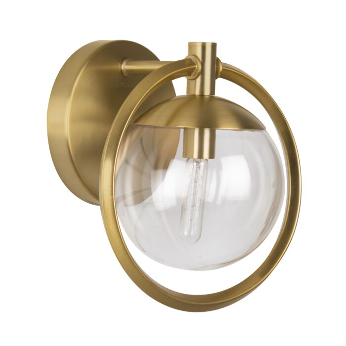 Craftmade Piltz 10 Inch Bathroom Vanity Light in Satin Brass