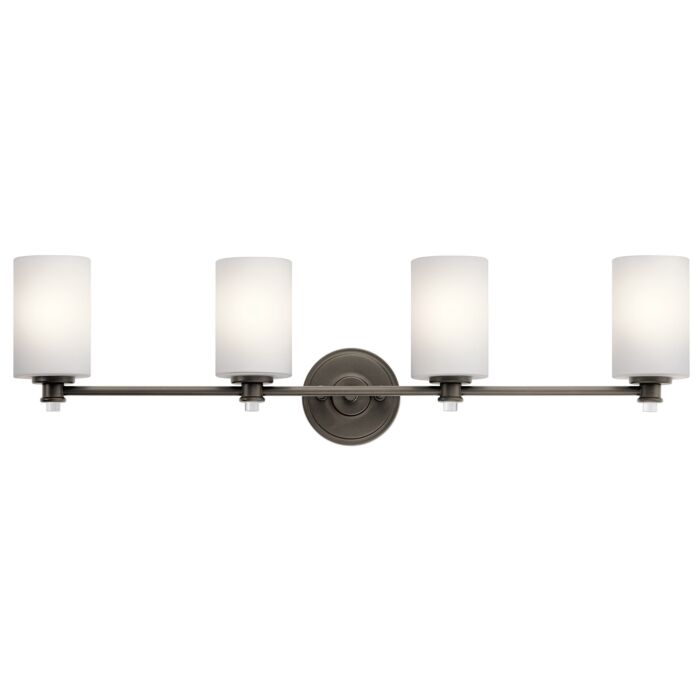 Kichler Joelson 4 Light Bathroom Vanity Light in Olde Bronze