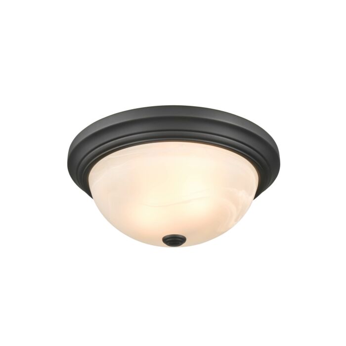 Millennium 2 Light Ceiling Light in Matte Black
