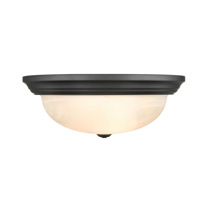 Millennium 3 Light Ceiling Light in Matte Black