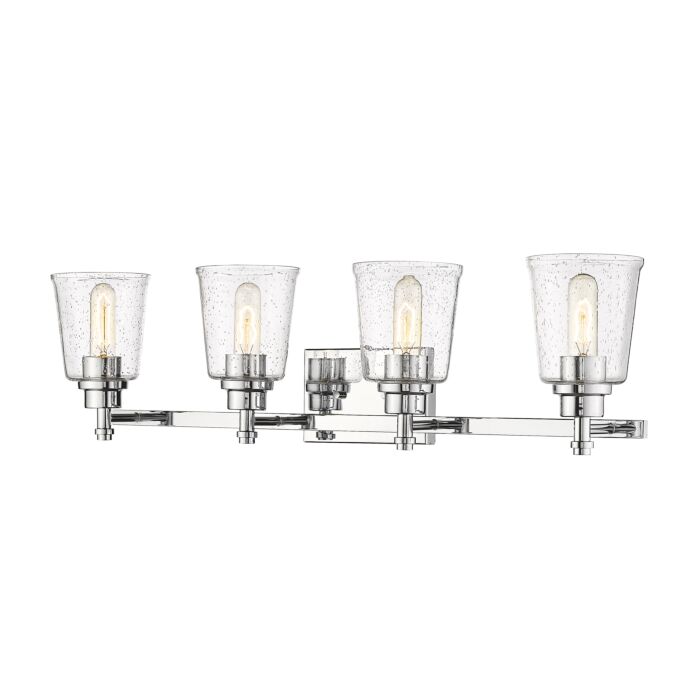 Z Lite Bohin 4 Light Bathroom Vanity Light In Chrome