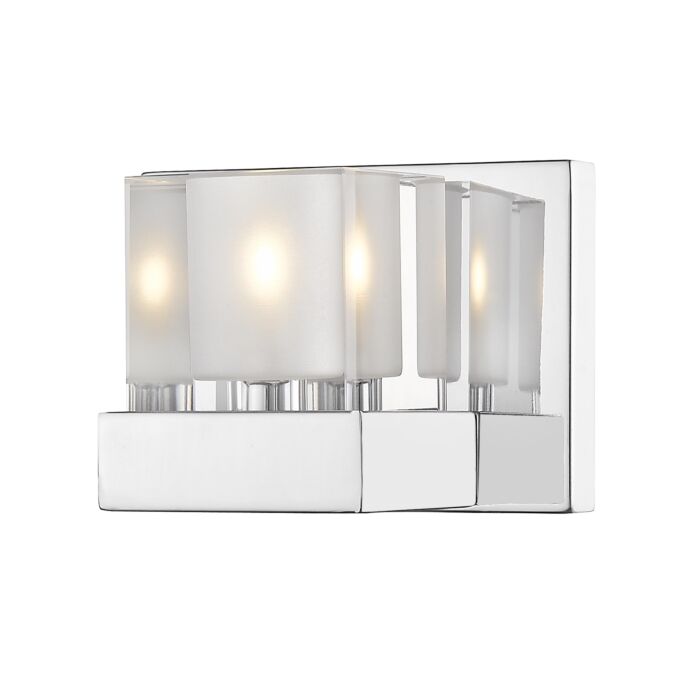Z Lite Fallon 1 Light Wall Sconce In Chrome