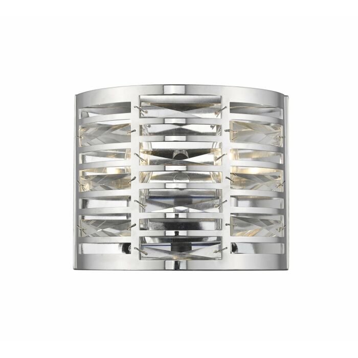 Z Lite Cronise 2 Light Wall Sconce In Chrome