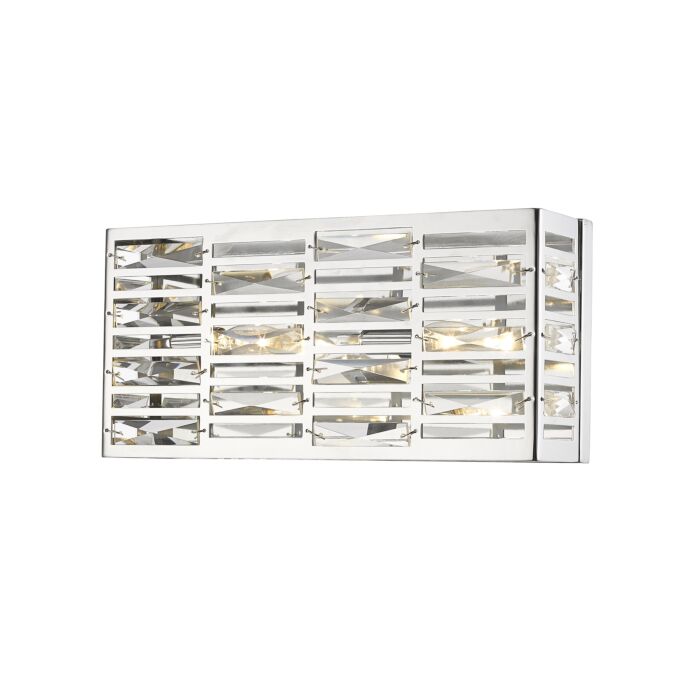 Z Lite Cronise 2 Light Bathroom Vanity Light In Chrome