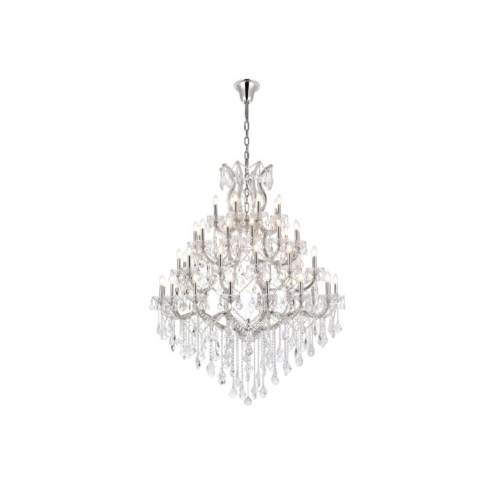 Maria Theresa 49-Light 4Chandelier in Chrome