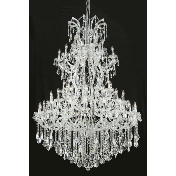 Maria Theresa 61-Light 6Chandelier in Chrome