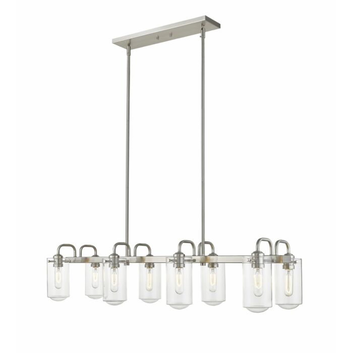 Z Lite Delaney 8 Light Chandelier In Brushed Nickel