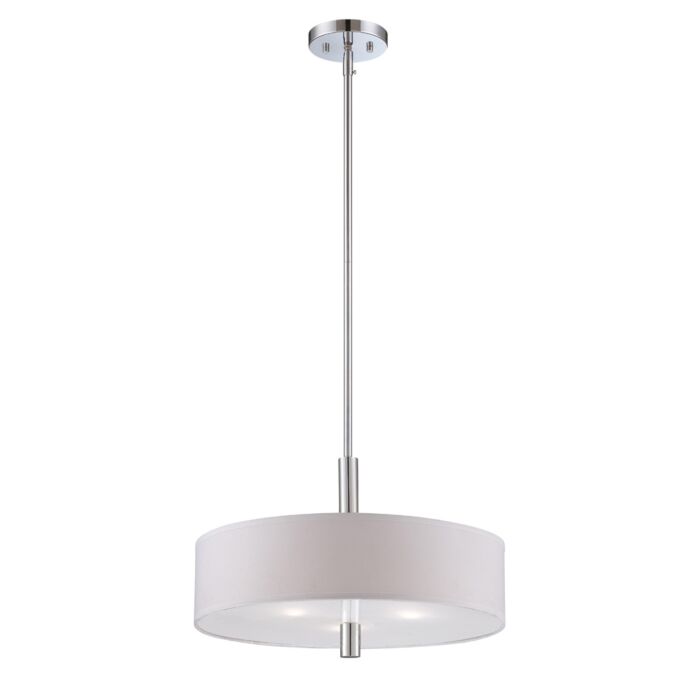 Cordova 3-Light Pendant in Chrome
