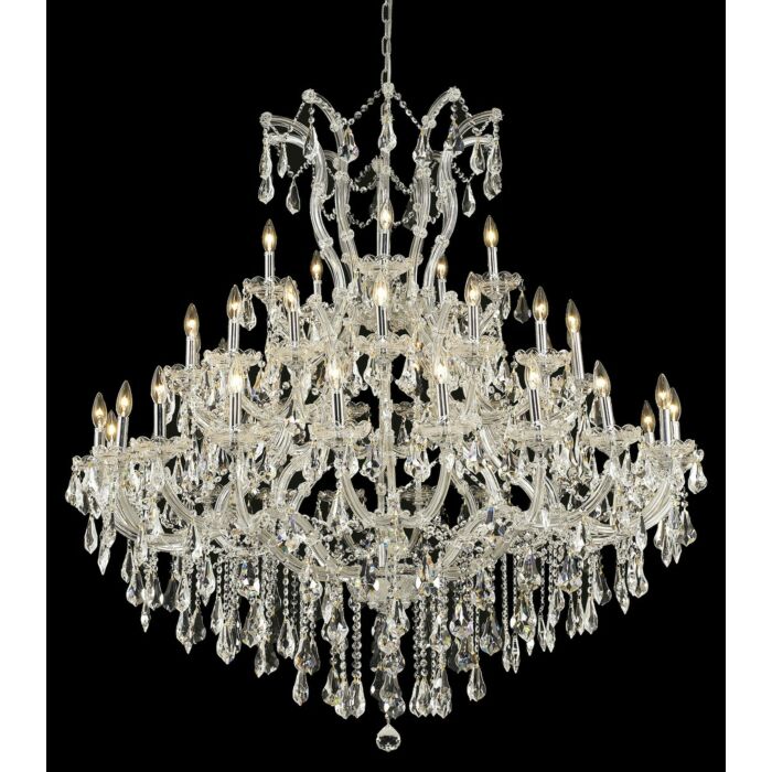 Maria Theresa 41-Light 4Chandelier in Chrome