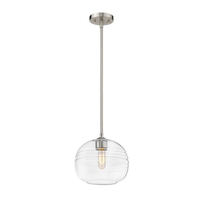Z Lite Harmony 1 Light Pendant Light In Brushed Nickel