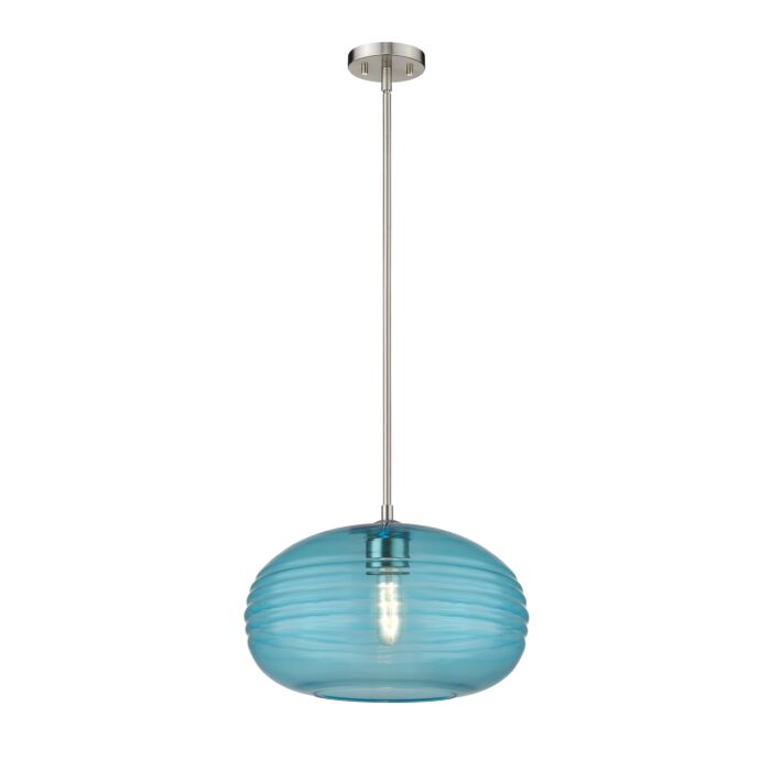 Z Lite Harmony 1 Light Pendant Light In Brushed Nickel
