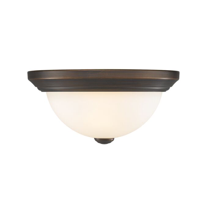 Millennium 2 Light Ceiling Light in Rubbed Bronze