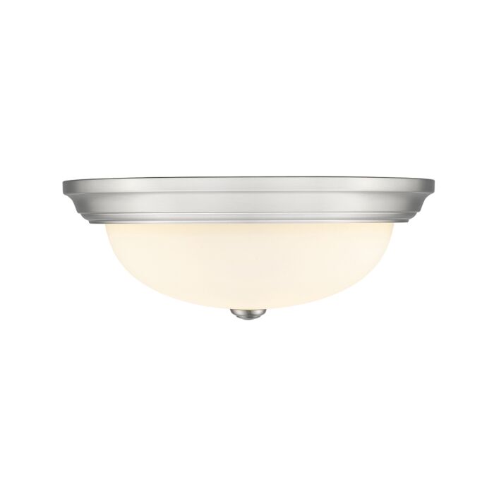 Millennium 3 Light Ceiling Light in Brushed Nickel