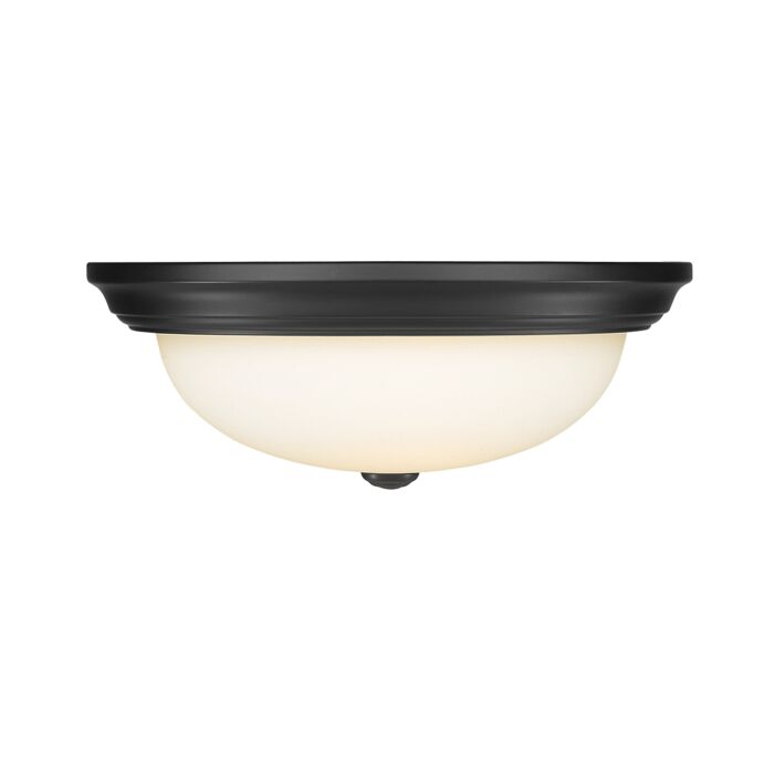 Millennium 3 Light Ceiling Light in Matte Black