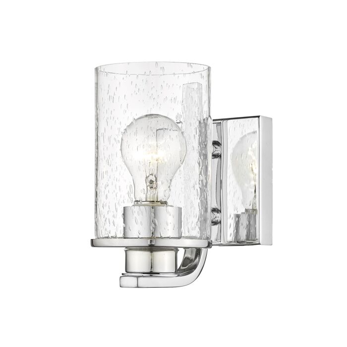 Z Lite Beckett 1 Light Wall Sconce In Chrome