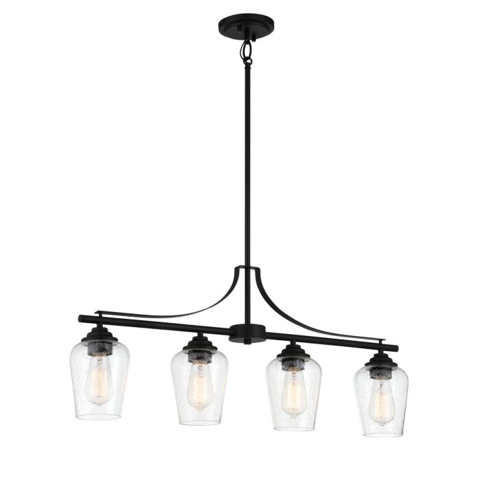 Minka Lavery Shyloh 4 Light Ceiling Light in Coal