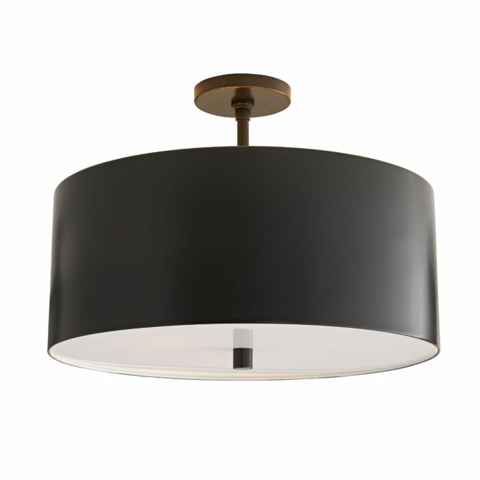 Arteriors Tarbell Drum Ceiling Light in Bronze