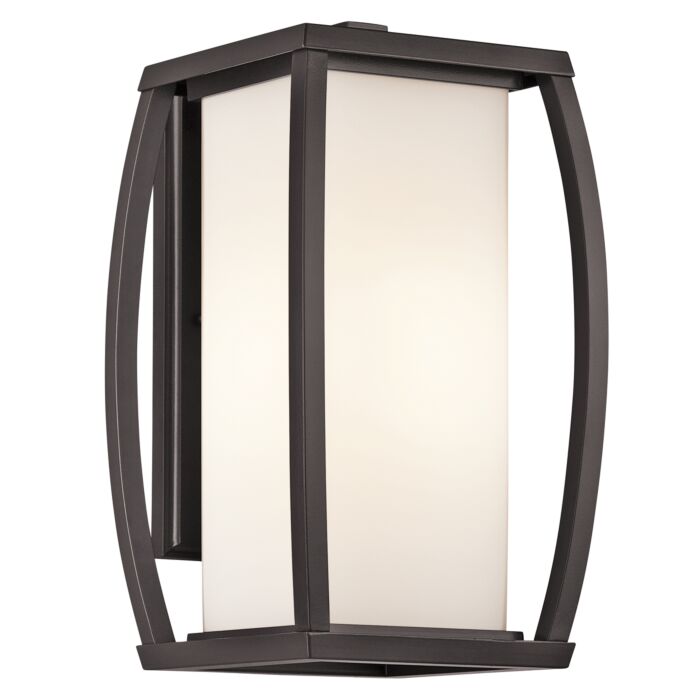 Kichler Bowen 1 Light 15.75 Inch Large Outdoor Wall in Bronze