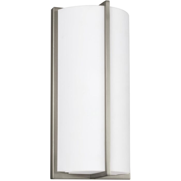 Sea Gull ADA Wall Sconces 13 Inch Wall Sconce in Brushed Nickel