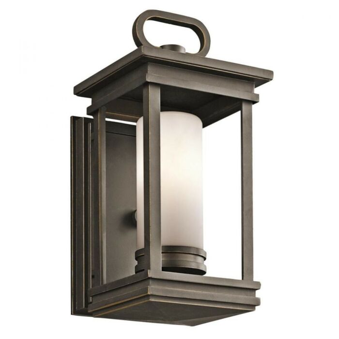 Kichler South Hope 1 Light 11.75 Inch Small Outdoor Wall in Rubbed Bronze