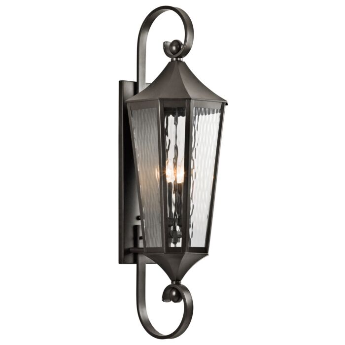 Kichler Rochdale 4 Light Outdoor Wall   Large in Olde Bronze
