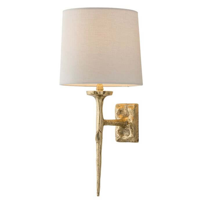 Arteriors Franz 21 Inch Wall Sconce in Matte Brass