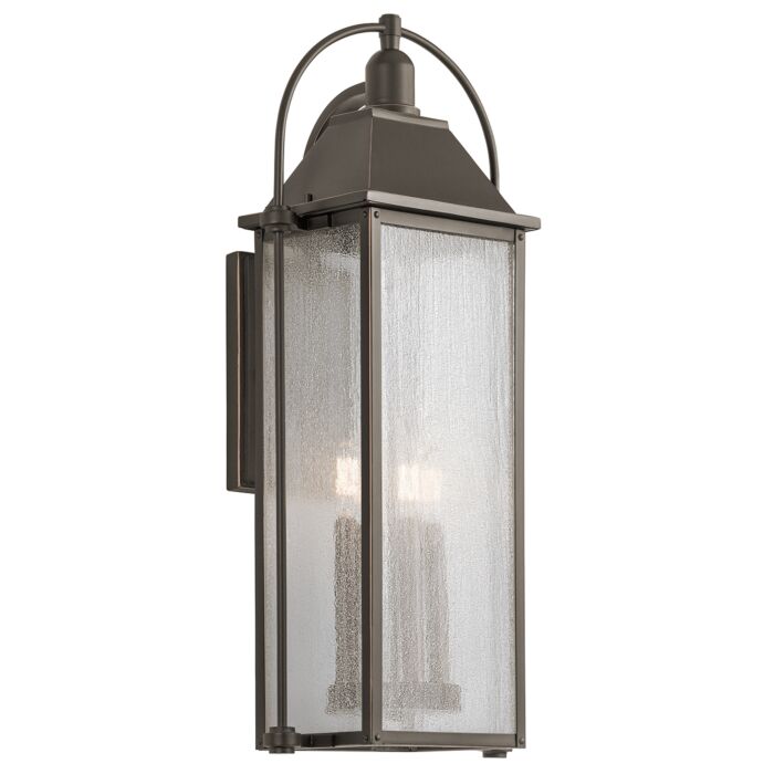 Kichler Harbor Row 4 Light Large Outdoor Wall in Olde Bronze