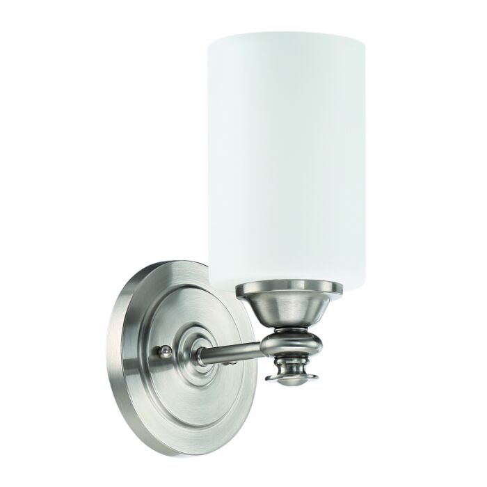 Craftmade Dardyn 11 Inch Wall Sconce in Brushed Polished Nickel