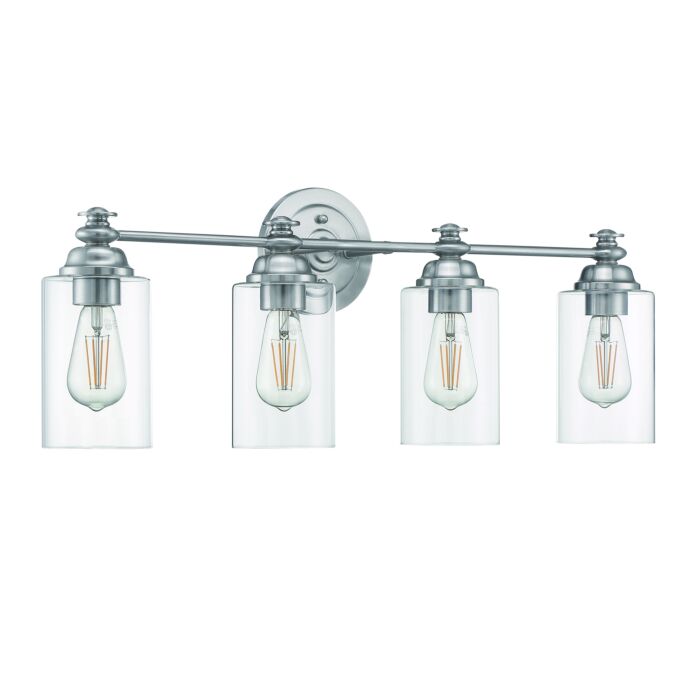 Craftmade Dardyn 4 Light Mini Pendant in Brushed Polished Nickel