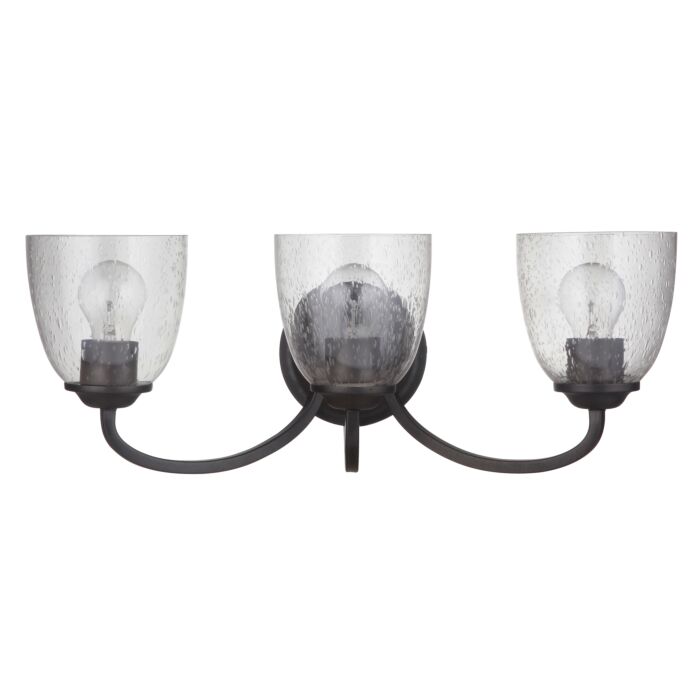Craftmade Serene 3 Light 23 Inch Bathroom Vanity Light in Espresso