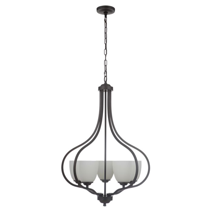 Craftmade Serene 5 Light 25 Inch Foyer Light in Espresso