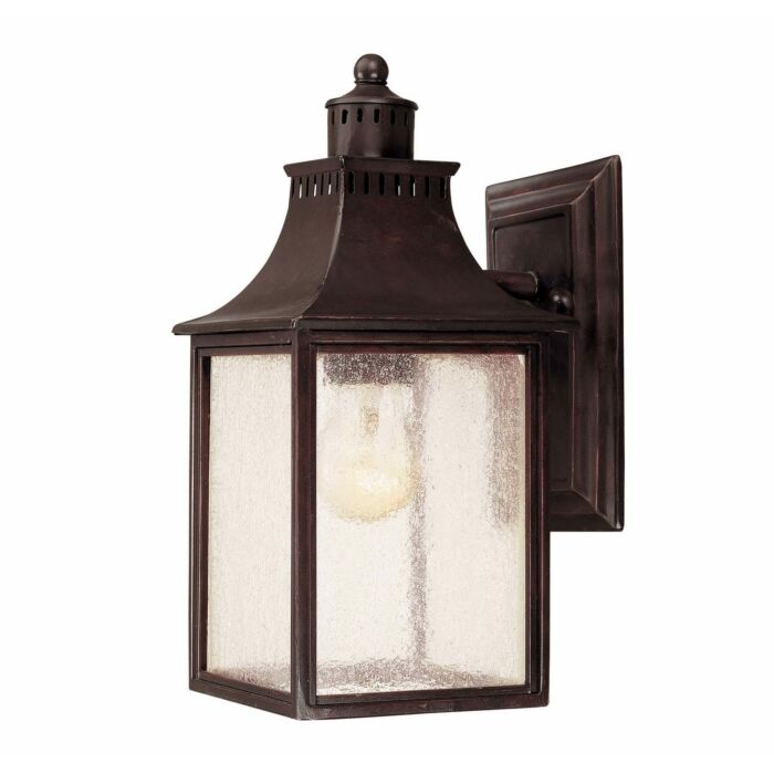 Savoy House Monte Grande 1 Light Outdoor Wall Lantern in English Bronze