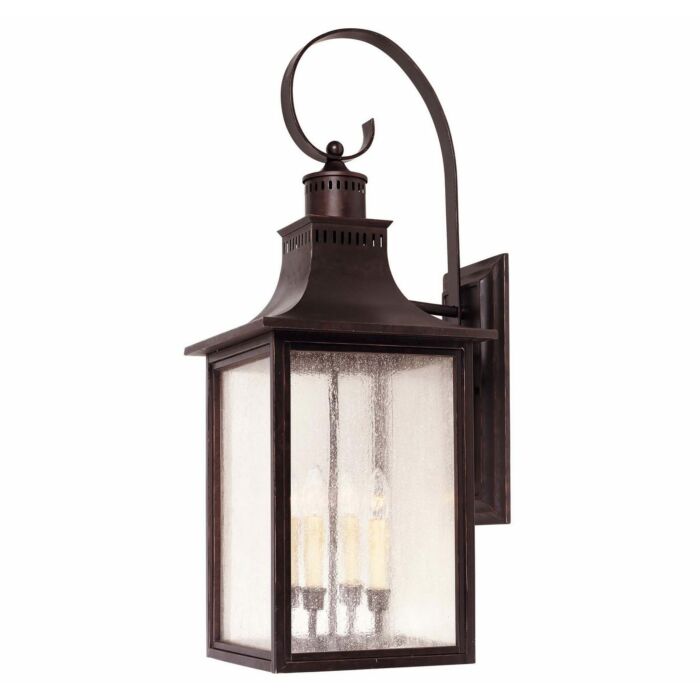 Savoy House Monte Grande 4 Light Outdoor Wall Lantern in English Bronze