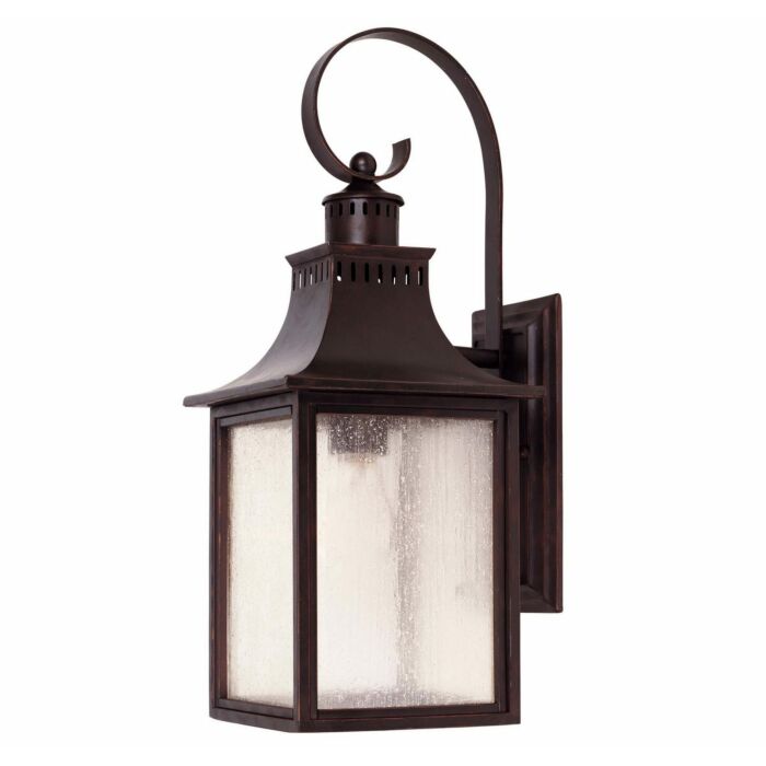 Savoy House Monte Grande 1 Light Outdoor Wall Lantern in English Bronze