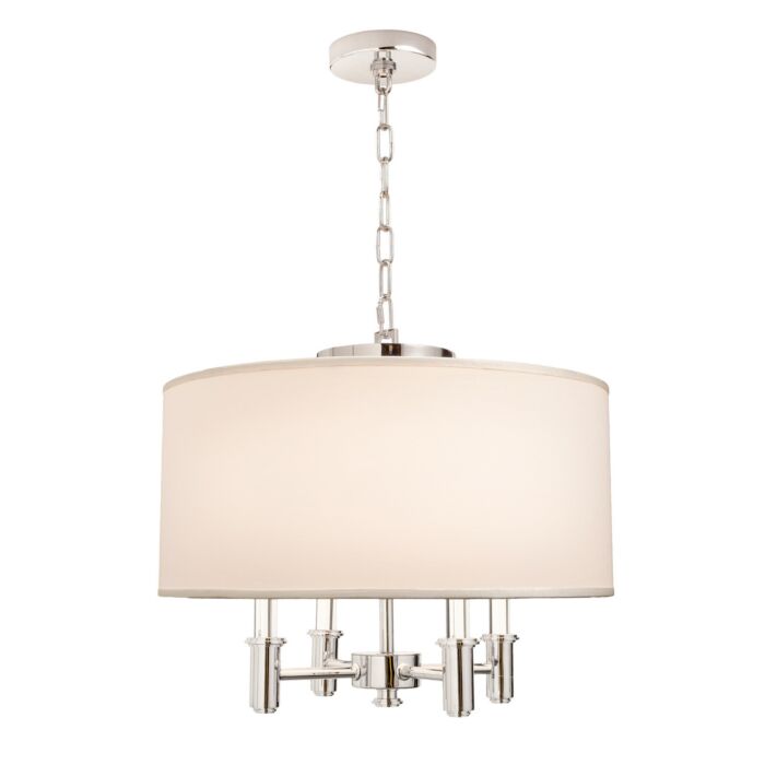 Kalco Dupont 4 Light Pendant Light in Chrome