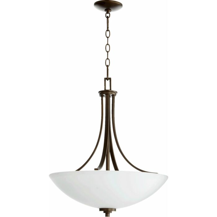 Four Light Pendant by Quorum