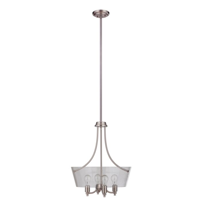 Craftmade Tyler 4 Light 19 Inch Foyer Light in Brushed Polished Nickel
