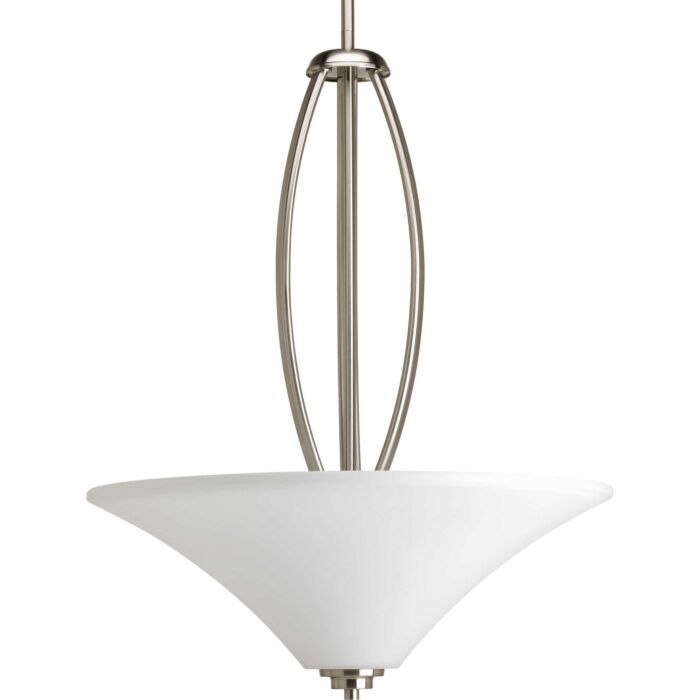 Joy 3-Light Pendant in Brushed Nickel