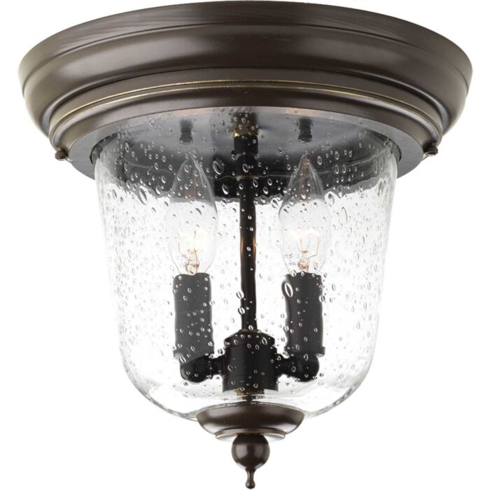 Ashmore 2-Light Close to Ceiling in Antique Bronze