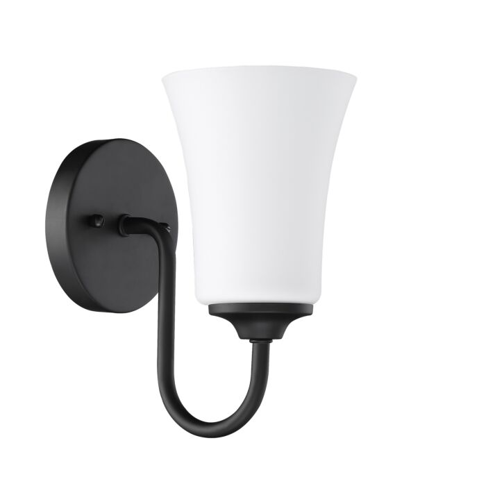 Craftmade Gwyneth Wall Sconce in Flat Black