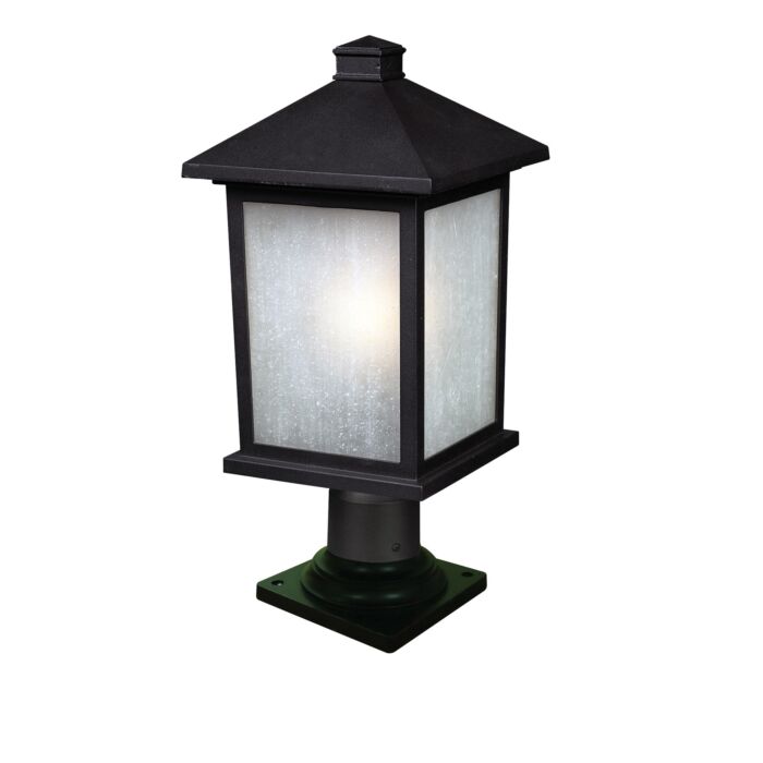 One Light Outdoor Pier Mounted Fixture