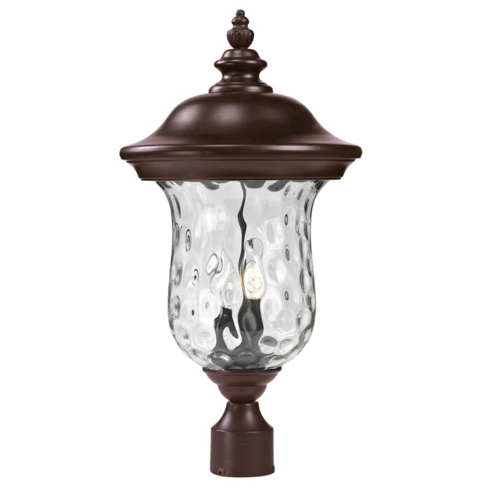 Two Light Outdoor Post Mount Fixture