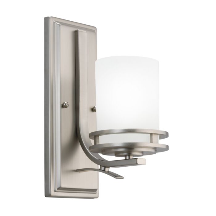 Kichler Hendrik 12 Inch Wall Sconce in Brushed Nickel