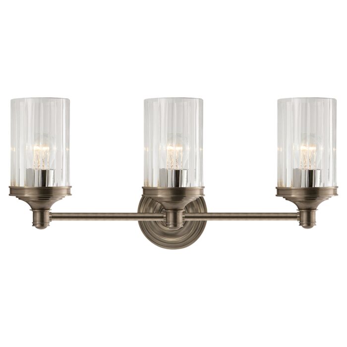 Three Light Wall Sconce