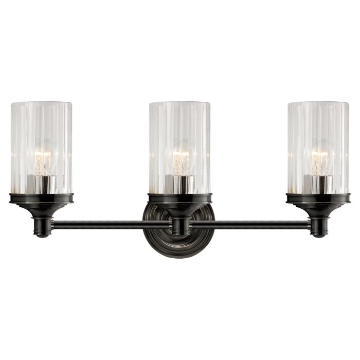 Three Light Wall Sconce