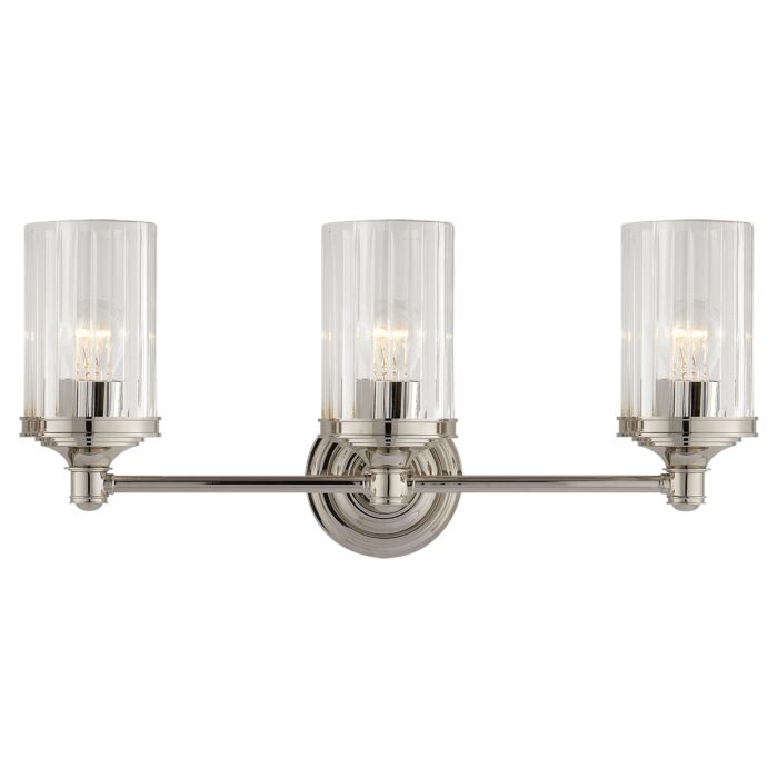 Three Light Wall Sconce