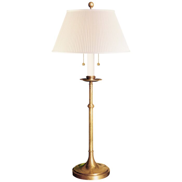 Two Light Table Lamp