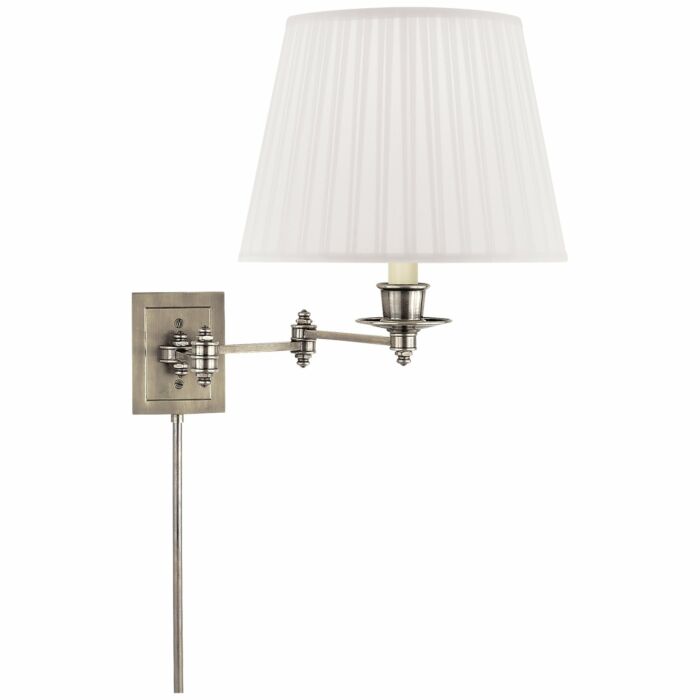 One Light Swing Arm Wall Lamp